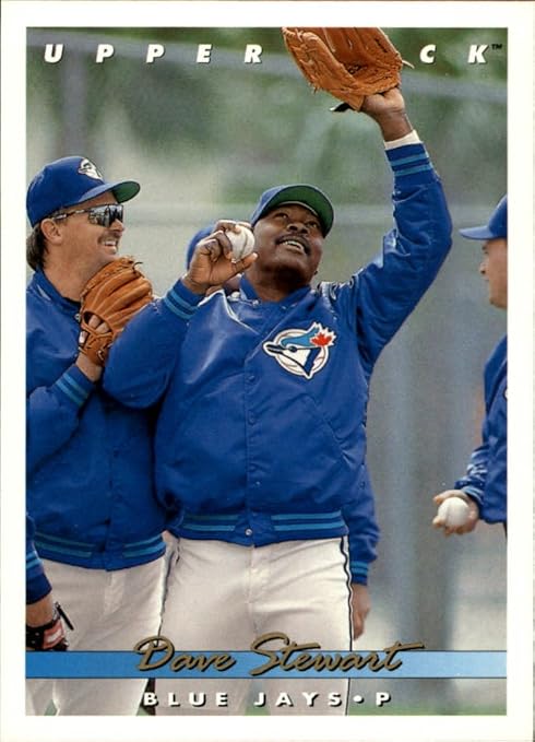 Amazon 1993 Upper Deck Baseball Card 546 Dave Stewart 