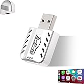 MMB CarPlay Wireless Adapter, 2025 Upgrade CarPlay Dongle Converts Wired to Wireless for iPhone, USB C/A Plug and Play CarPlay Adapter Compatible with iPhone iOS 10+ and Cars with CarPlay