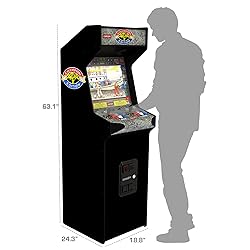 ARCADE1UP Street Fighter Arcade Game Machine, Stand