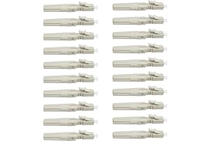 Xunsomten - 20 pcs LC Mutilmode Fiber Optic Quick Assembly Connector Fiber Optic Fast Connectors 50/125 Mechanical Connectors Adapter for 0.9/2.0/3.0/2.0 * 3.0mm Multimode Fiber Cable