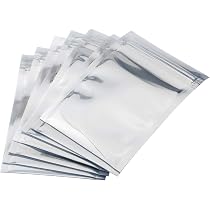 Amazon.com: Ellbest 200pcs Antistatic Bag 2.75x4.33 inch Storage ...