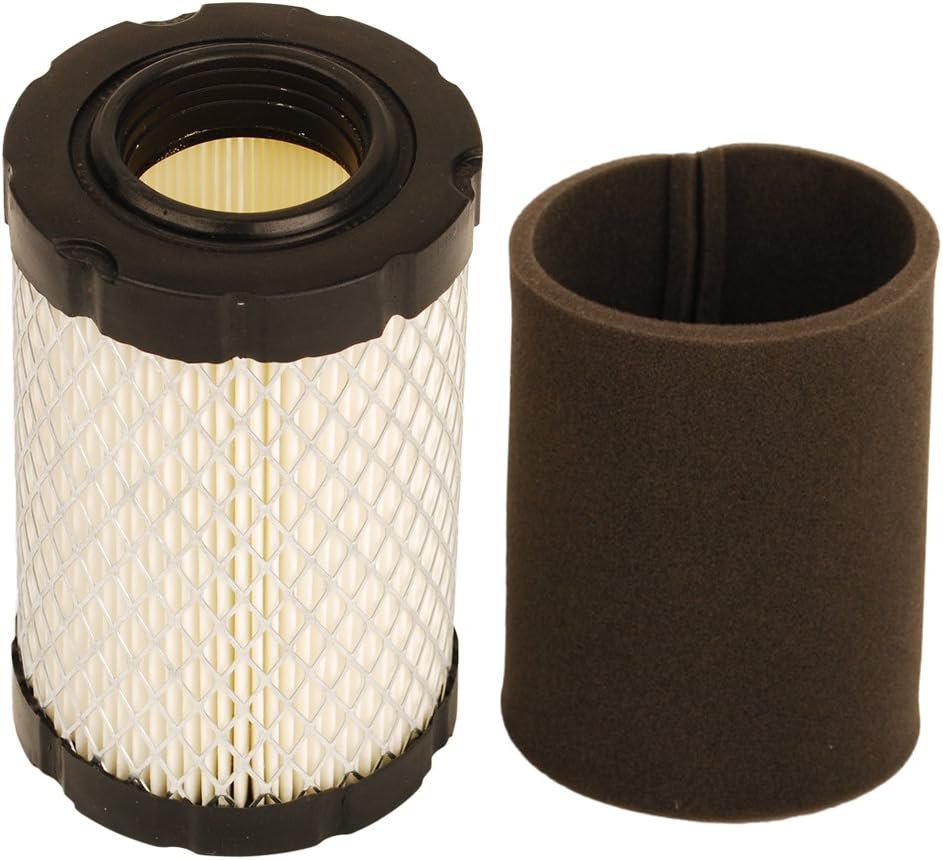 HIFROM Air Filter with Pre Filter for Briggs and Stratton 796031 594201 591334 Pre Filter 797704 Replace for John Deere MIU1303 GY21435 MIU13963 Lawn Mower Air Cleaner