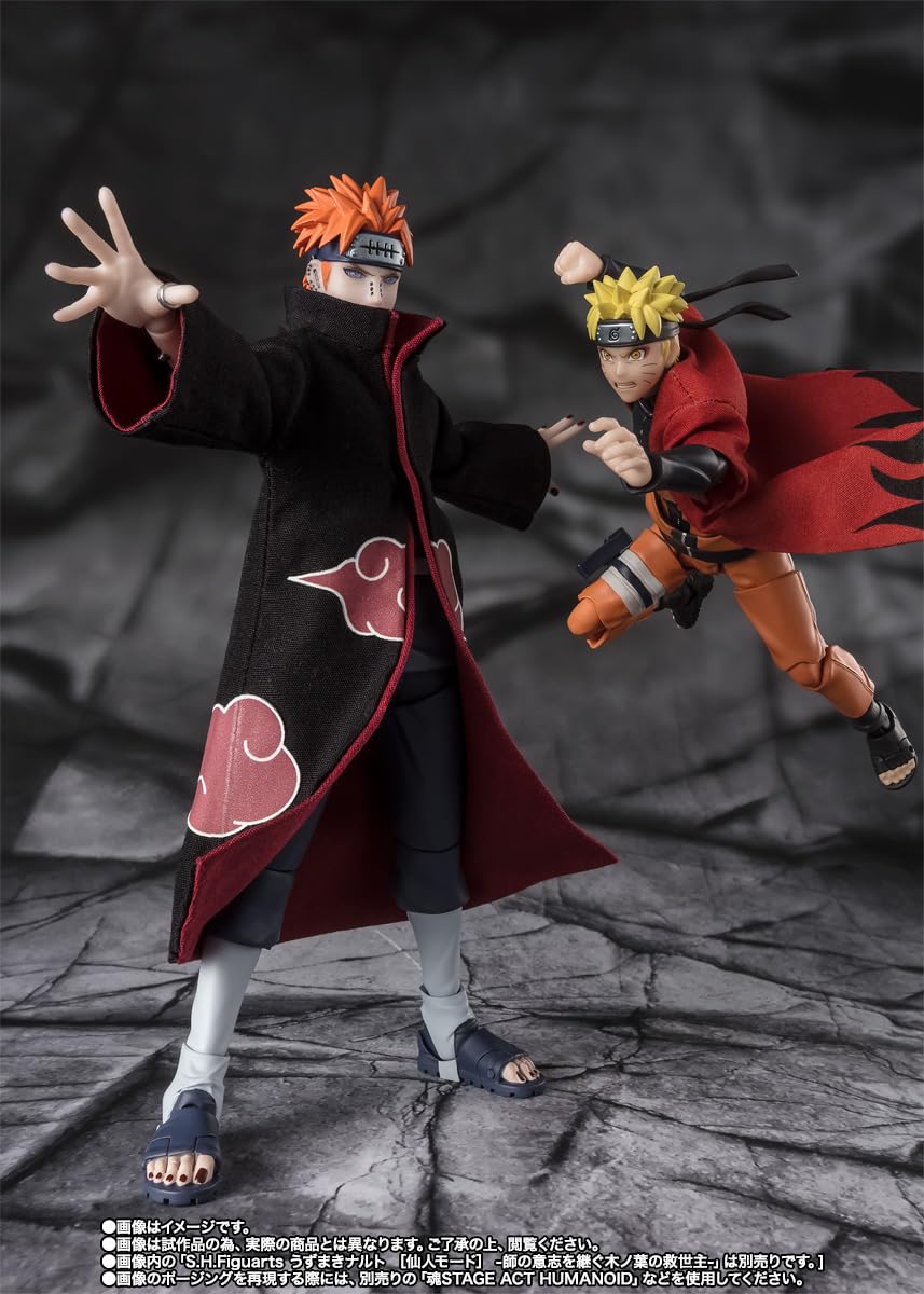 TAMASHII NATIONS - Naruto Shippuden - Pain Tendo -Six Path Rinnegan- S.H.Figuarts Action Figure