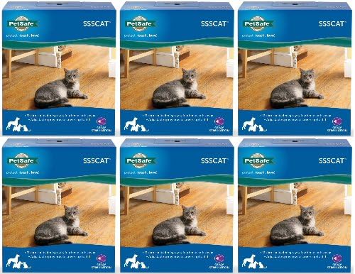 NEW! PetSafe SssCat Spray Deterrent System 6ct