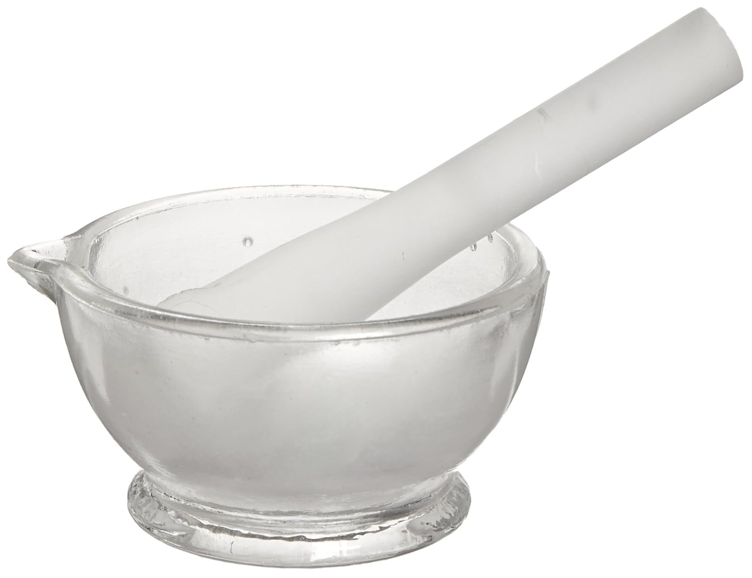 WPI CG0601 Glass Mortar and Pestle Set, 4oz Capacity