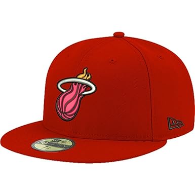 burgundy fitted hat