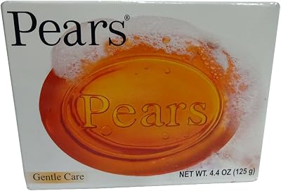 PEARS Pears Soap Gentle Care Transparent 4.4 oz - Natural Cleanser