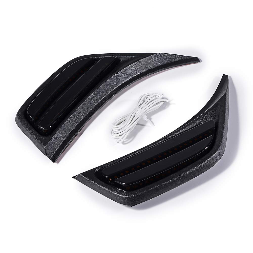 Astra Depot Pair LED Amber Side Marker Light Front