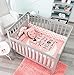 HOT Seller Moon and Stars Crib Bedding Set Nursery for Baby Shower Gift 6 PCS
