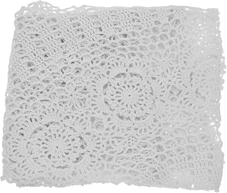Amazon Hongma 90cm テーブルクロス レース かぎ針編み 長方形 白 洋式 レトロ おしゃれ テーブルクロス オンライン通販