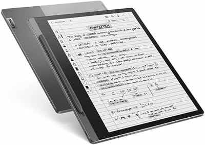 Lenovo Smart Paper 10.3" E Ink Tablet 64GB WiFi Stylus Case Grey Android