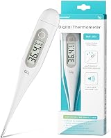 femometer Digital Thermometer Oral/Rectal Underarm Gray, Accurate Fast