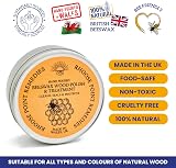 Rhoose Point Remedies Premium Beeswax Wood Polish 100ml UK Made view 6