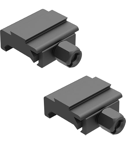 Adaptateur Rail Picatinny HOUSON 11mm Vers 20mm - Alliage Aluminium, 1-4-9 Slots, Tactique, Pour Lunettes Et Accessoires