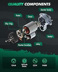SCITOO Starter Motor MOT3002 5708N for Mariner for