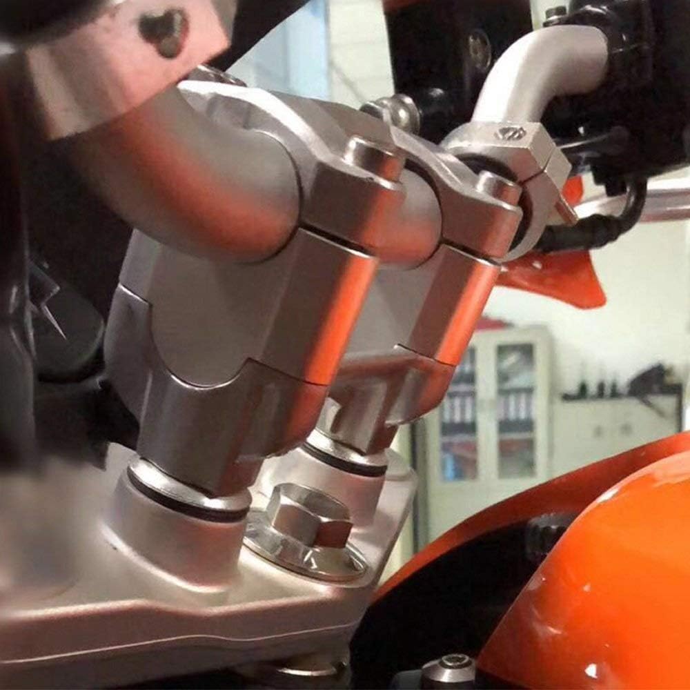 WDINN sports Motorcycle Handlebar Risers Clamp Mount Extend Adapter Motorcycle Accessories for KTM Duke 390 200