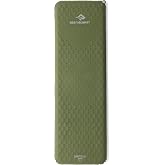 Sea to Summit Camp Plus SI Sleeping Mat, Rectangular/Large | Extra-thick 4-season self-inflating foam sleeping mat with a 4.3 R-value insulates comfortably against the coldest ground