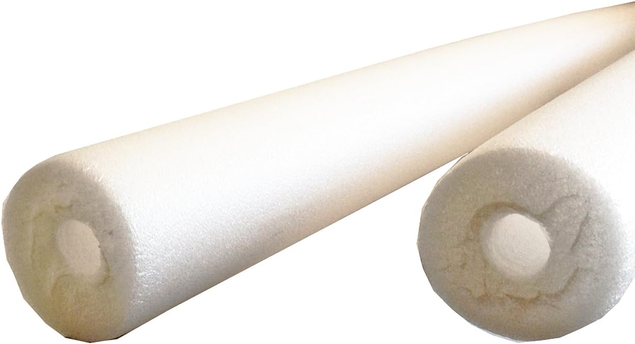 Pool Noodle Pool Aid Fill Center Jumbo White Noodle with Hole in Center