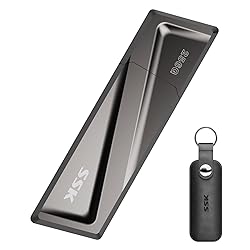 SSK 256GB USB SSD Solid State Flash Drive 550MB/s