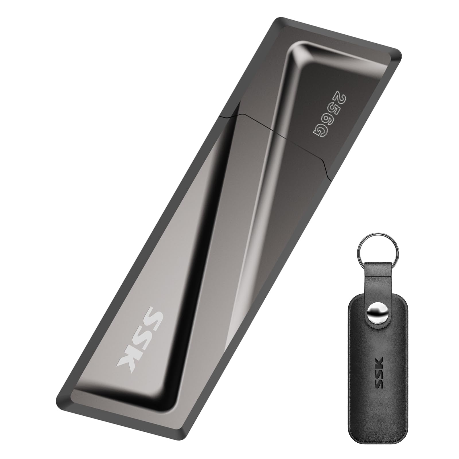 SSK 256GB USB SSD Solid State Flash Drive 550MB/s