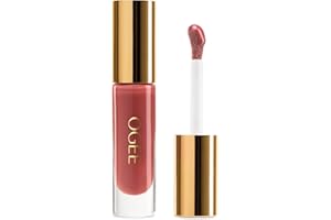 Ogee Beyond Clean Lip Gloss - Certified Organic Lip Gloss for Women - Effortlessly Plump, Hydrate & Add High-Shine Color, Freesia - Desert Rose Shimmer