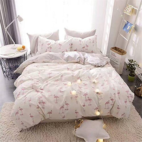 PinkMemory Queen Duvet Cover Cotton Yellow Pineapple Girls Bedding Duvet Cover Set Reversible Striped Design Ultra Soft Wrinkles Free