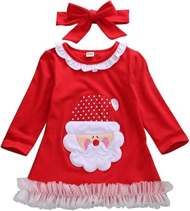 newborn baby santa dress