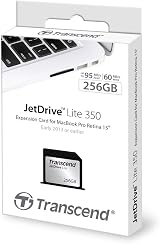 Transcend 256GB JetDrive Lite 350 JDL350 for MacBook Pro Retina 15 Inch view 4
