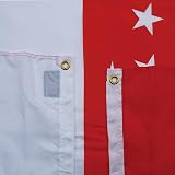 AZ FLAG Singapore Flag 3x5 ft 100D Polyester with 2 Brass Grommets view 2
