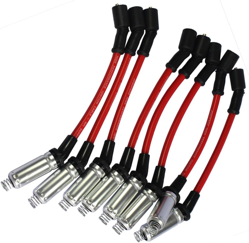 JDMSPEED High Performance Spark Plug Ignition Wire For 2000-2009 CHEVY GMC V8: Automotive