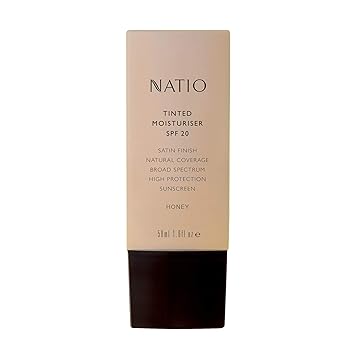 Natio Tinted Moisturiser Spf 20 Honey, 50 Ml