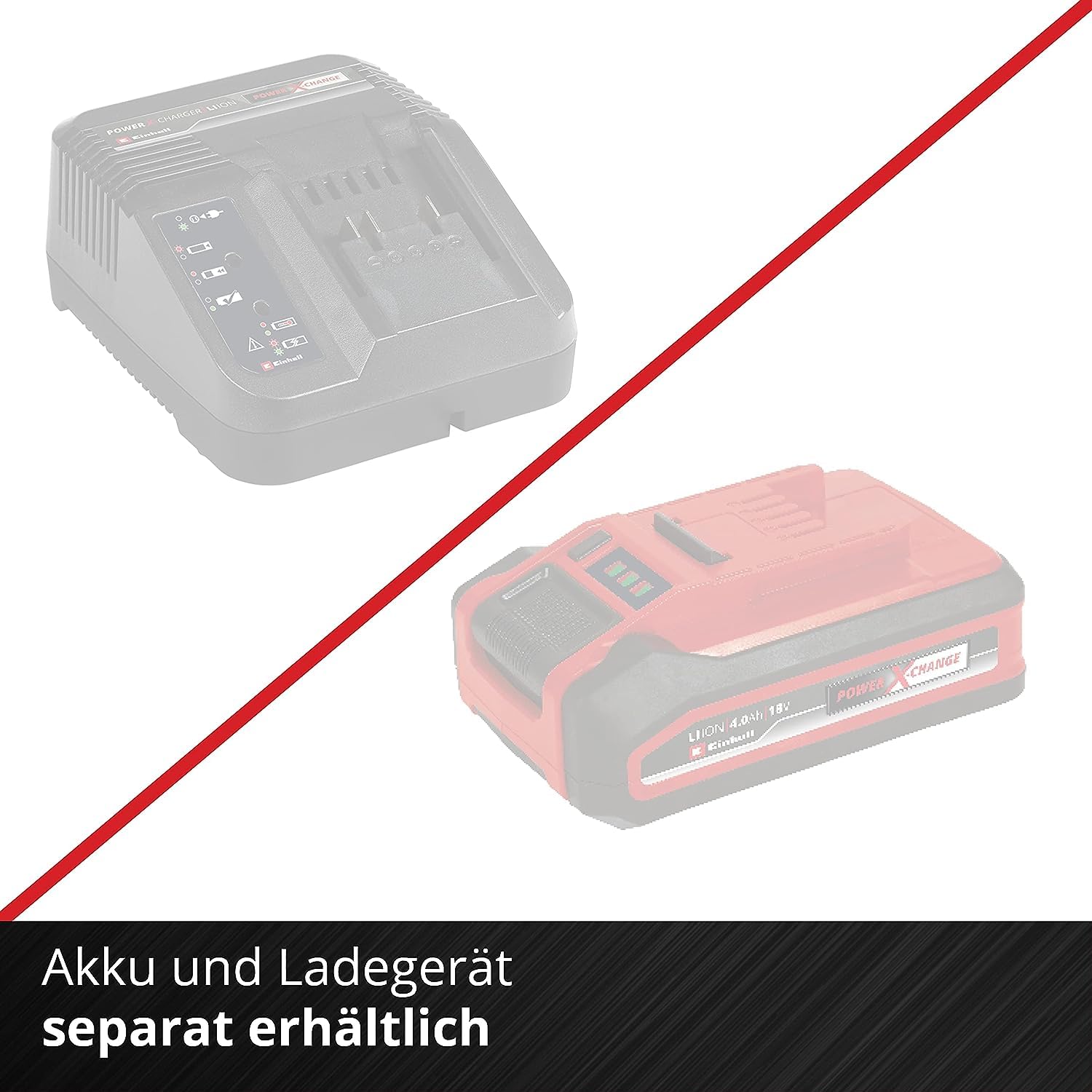 Einhell Hybrid-Kompressor PRESSITO Power X-Change (18 V, max. 11 bar, 31 cm Schlauchlänge, inkl. 3-tlg. Adapter-Set, ohne Akku) 5