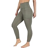 Yogalicious High Waist Ultra Soft 7/8 Ankle Length Leggings with Pockets for Women