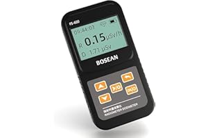 MOESAPU Geiger Counter Nuclear Radiation Detector, Personal Radiation Dosimeter for Water and Food, Rechargeable Geiger Monit