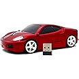 Ai5G Wireless Mouse Sports Car Mouse USB Computer Mice Optical 2.4GHz with Headlight 1600DPI for PC Laptop MAC (Red)