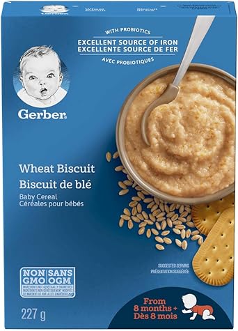 gerber wheat biscuit cereal