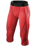 NOOZ Men's Compression 3/4 Capri Pants Baselayer
