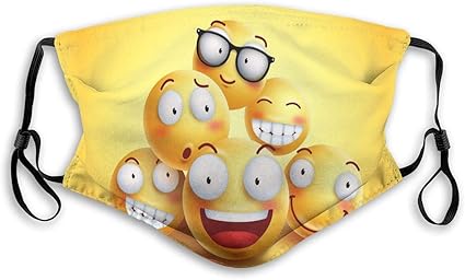 Maschera Alla Moda Riutilizzabile Anti Polvere Con Simpatici Sorrisi Divertenti Unisex Anti Smog Respiratore Con 2 Filtri Sostituibili Per Attivita All Aperto Ciclismo Campeggio Amazon It Fai Da Te