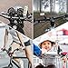 Bike Mount, Bovon Universal Bicycle Phone Holder, Adjustable Silicone Bike Handlebar Rack for iPhone XR XS Max 8 7 6 6S Plus, Samsung Galaxy S9 S8 Plus and Most 4.7