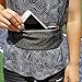 ANJ Outdoors Super Slim Water Resistant Money Belt, Running Belt for Women and Men, Expandable Phone Belt to Hold Cell Phones, Cards, and Money. Ideal Waist Bag Waist Pack for Travel, Sports and Yoga…