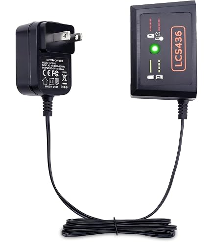 Amazon.com: 40 Volt Charger Compatible with Black and Decker 36V