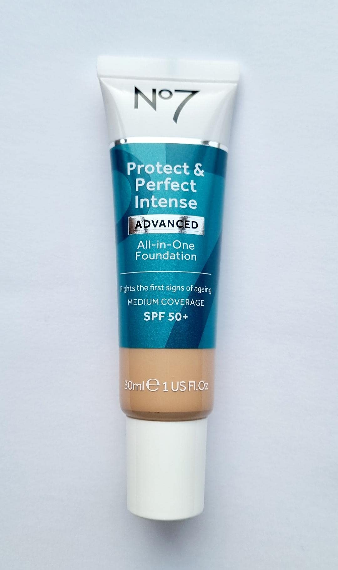 No7 Protect & Perfect ADVANCED All in One Foundation (new packaging) - Cool Ivory