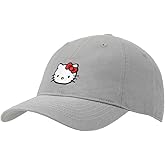 Hello Kitty Embroidered Character Unstructured Baseball Cap