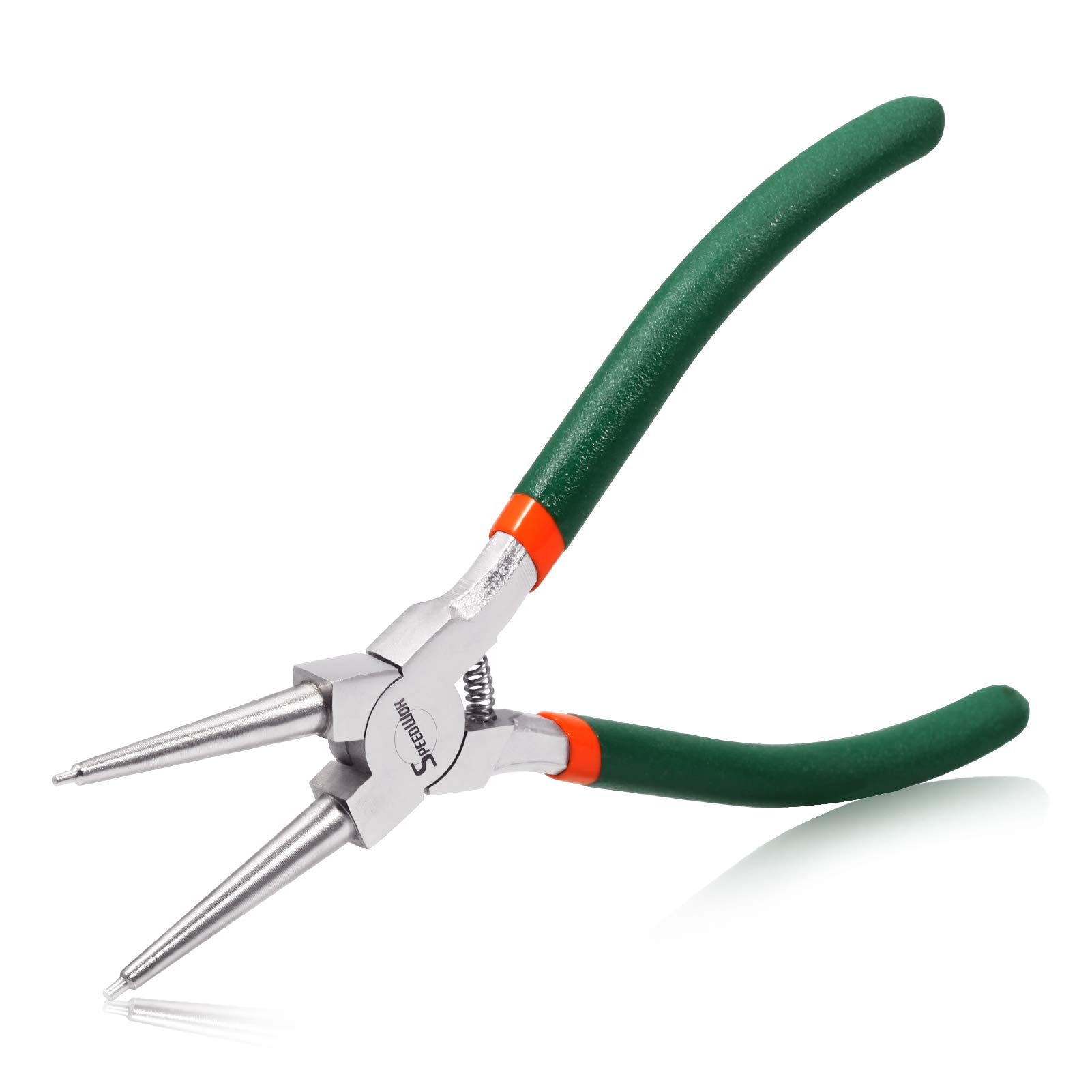 SPEEDWOX 7-Inch Snap Ring Pliers, Tip Diameter 0.07 Inch, Internal Circlip Pliers Kit, Heavy Duty Precision Retaining Ring Pliers, Straight Jaws for Ring Remover Retaining