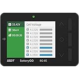 ISDT BattGo BG-8S Battery Meter, LCD Display Digital Battery Capacity Checker Battery Balancer Battery Tester for LiPo/Life/L