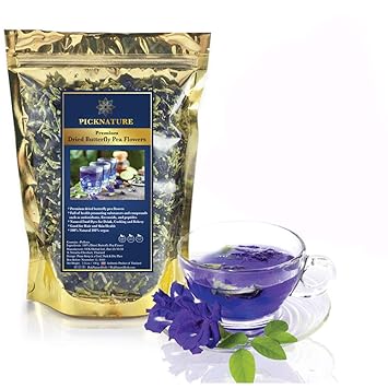 Amazoncom Picknature Premium Dried Butterfly Pea Flowers