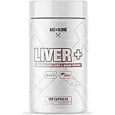 Axe & Sledge Liver Supplement | TUDCA, NAC, Milk Thistle, Picrorhiza Kurroa Root | 1,000mg NAC, 250mg TUDCA | Promotes Liver Health, Detox, and Function | 30 Servings