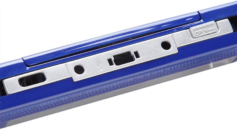 Pomya Full Housing Case Coverfor PSP, Replacement Anti-Drop Shell Set with Buttons Kit for PSP 1000 Replacement Shell(Blue): Electronics