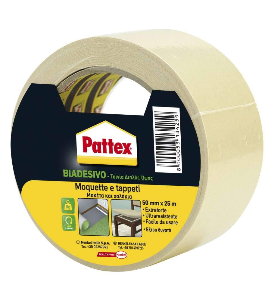 Pattex 50mm x 25m Double Sided Tape for Carpets and Other Flooring