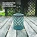 Tomshine LED Solar Lantern Lights Hanging Outdoor Solar Light Bulb Pathway Retro IP44 Waterproof for Patio Courtyard Garden